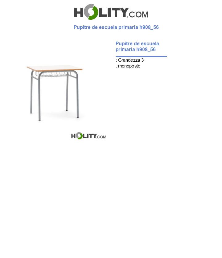 Pupitre de escuela primaria h908_56