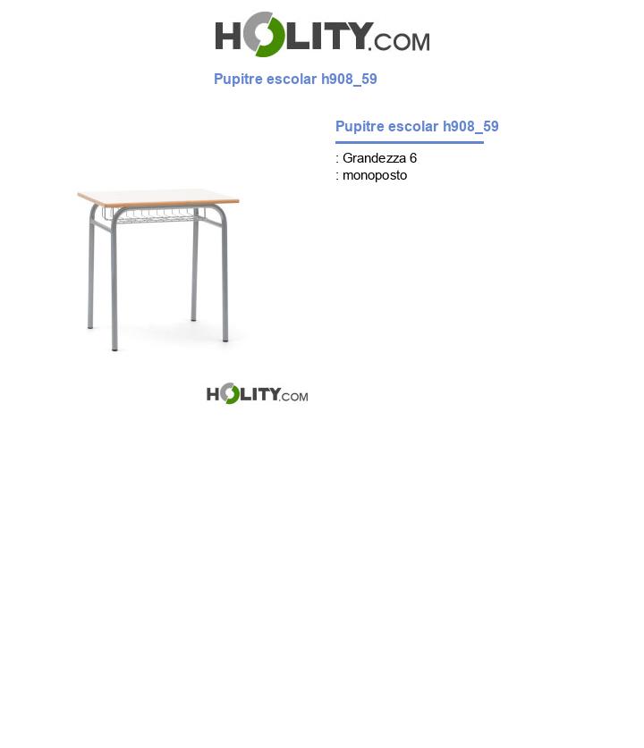 Pupitre escolar h908_59