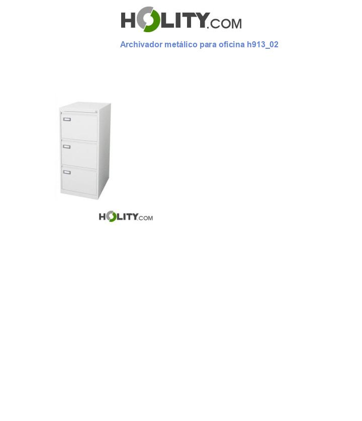 Archivador metálico para oficina h913_02