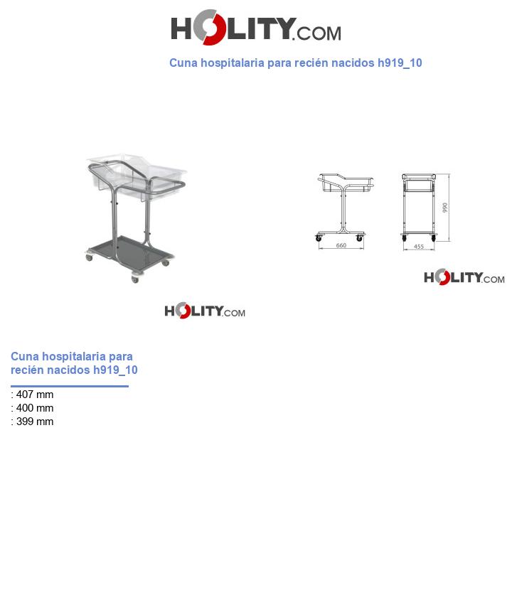 Cuna hospitalaria para recién nacidos h919_10