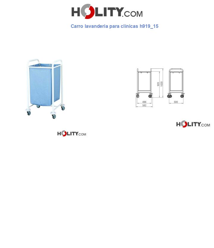 Carro lavanderia para clínicas h919_15