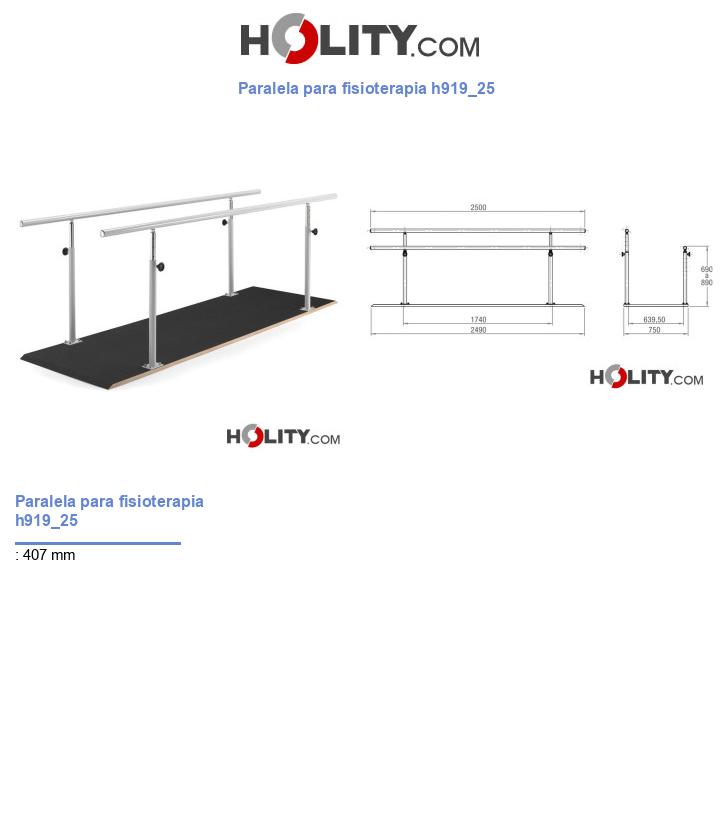 Paralela para fisioterapia h919_25
