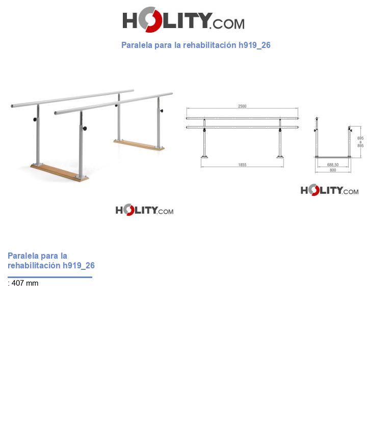 Paralela para la rehabilitación h919_26