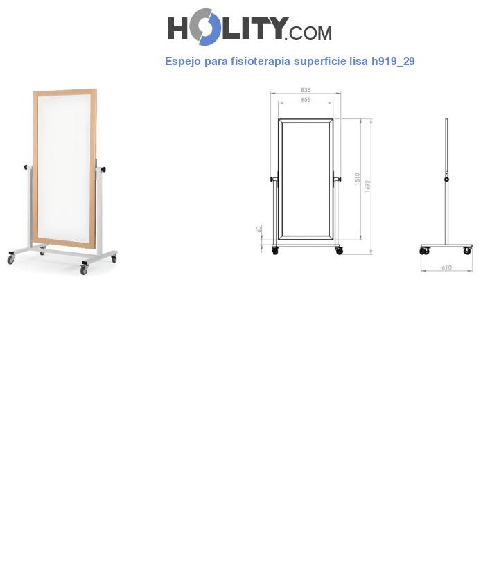 Espejo para fisioterapia superficie lisa h919_29