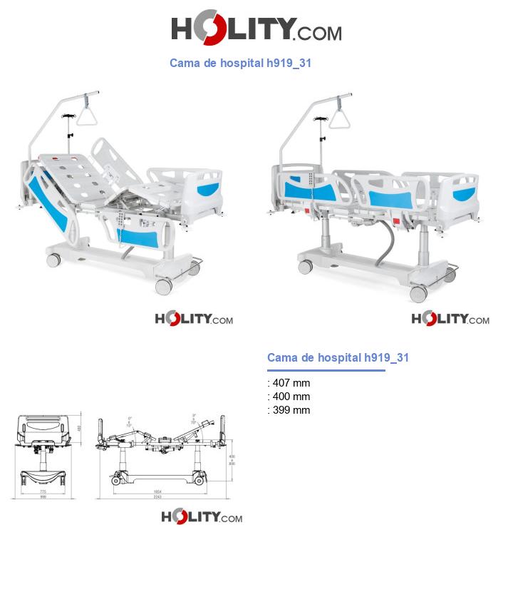 Cama de hospital h919_31