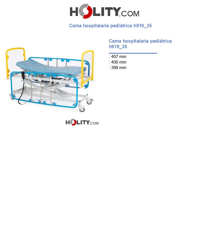 Cama hospitalaria pediátrica h919_35