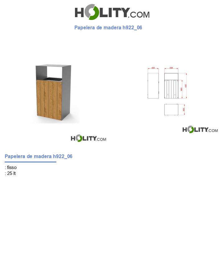 Papelera de madera h922_06
