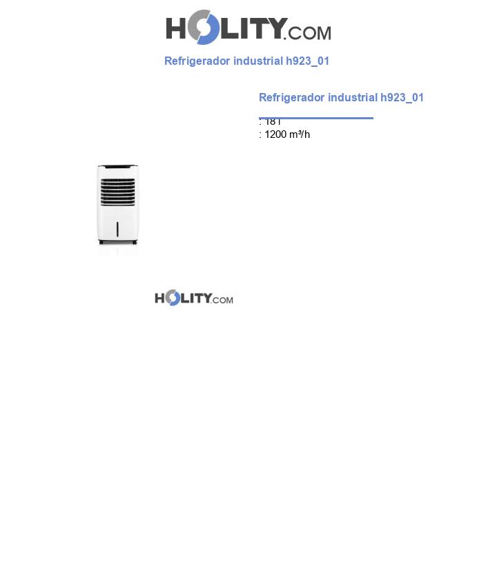 Refrigerador industrial h923_01