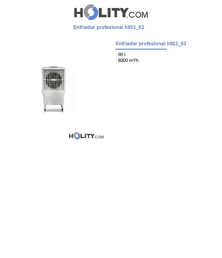 Enfriador profesional h923_03