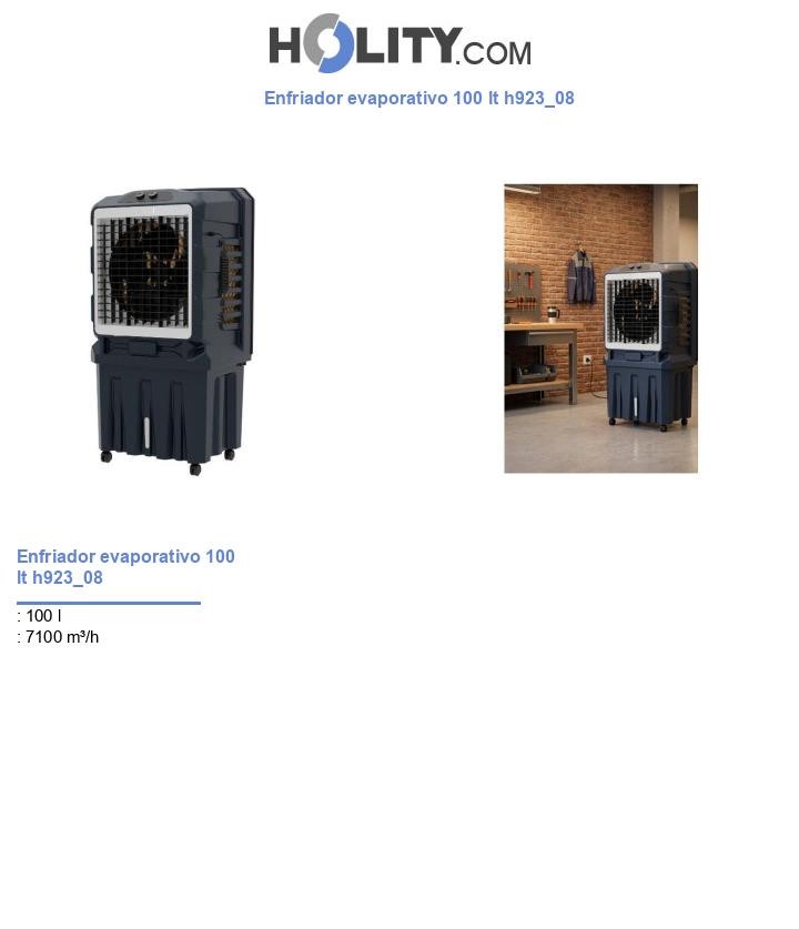 Enfriador evaporativo 100 lt h923_08