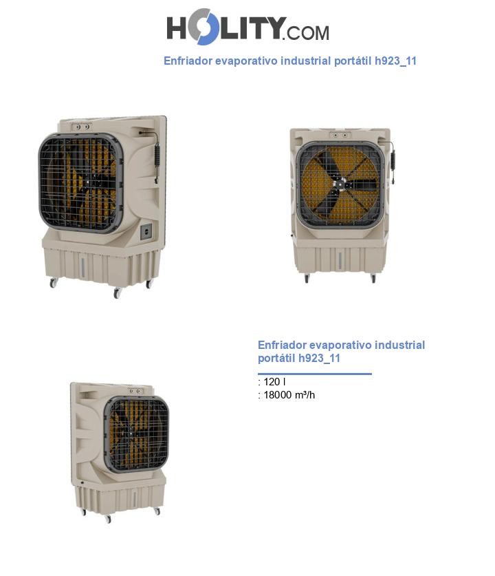 Enfriador evaporativo industrial portátil h923_11
