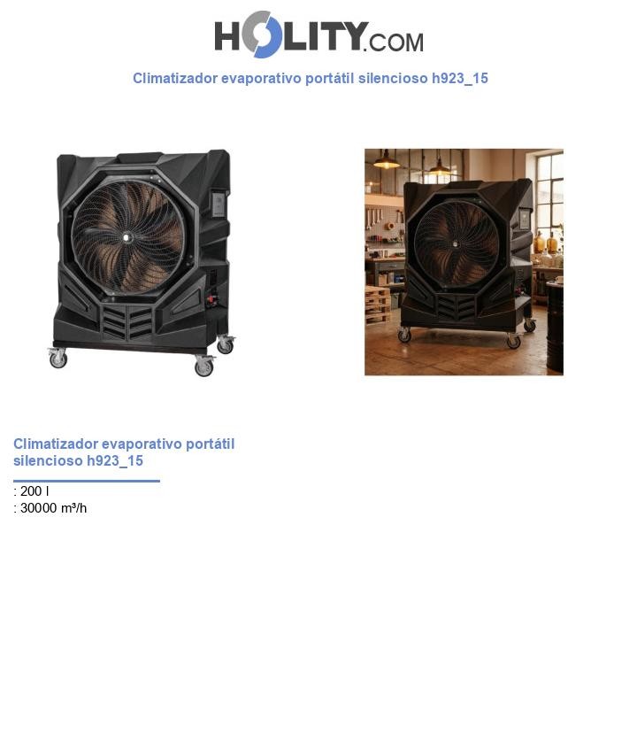 Climatizador evaporativo portátil silencioso h923_15