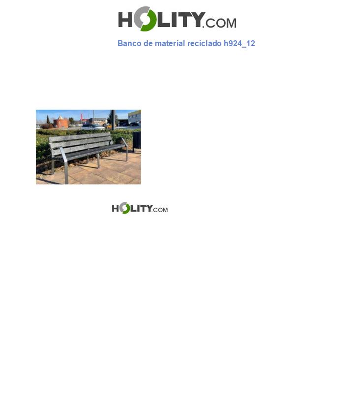 Banco de material reciclado h924_12