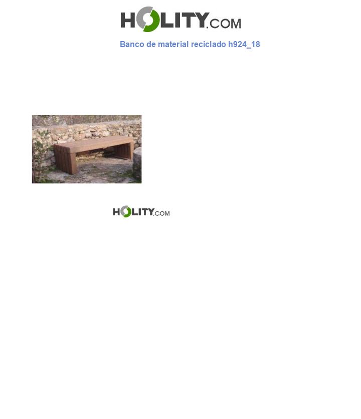 Banco de material reciclado h924_18
