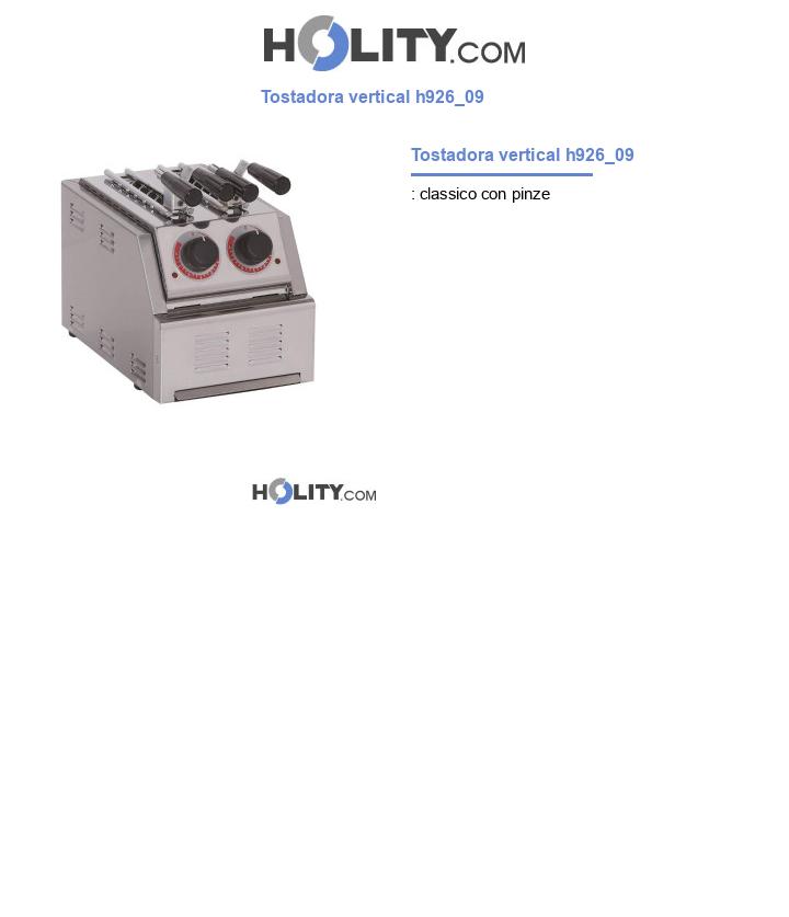 Tostadora vertical h926_09