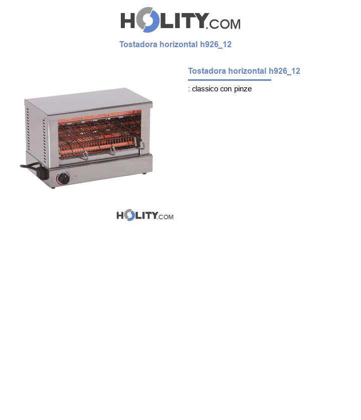 Tostadora horizontal h926_12
