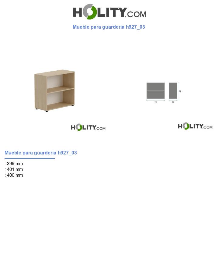 Mueble para guardería h927_03
