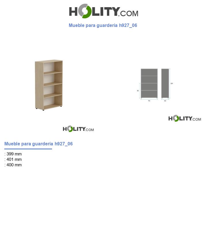 Mueble para guardería h927_06