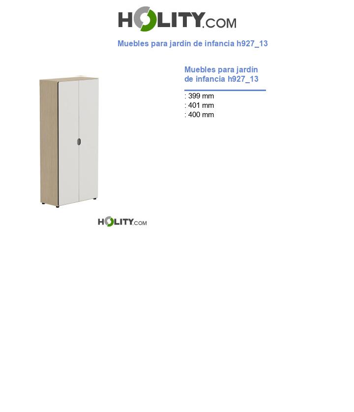 Muebles para jardín de infancia h927_13