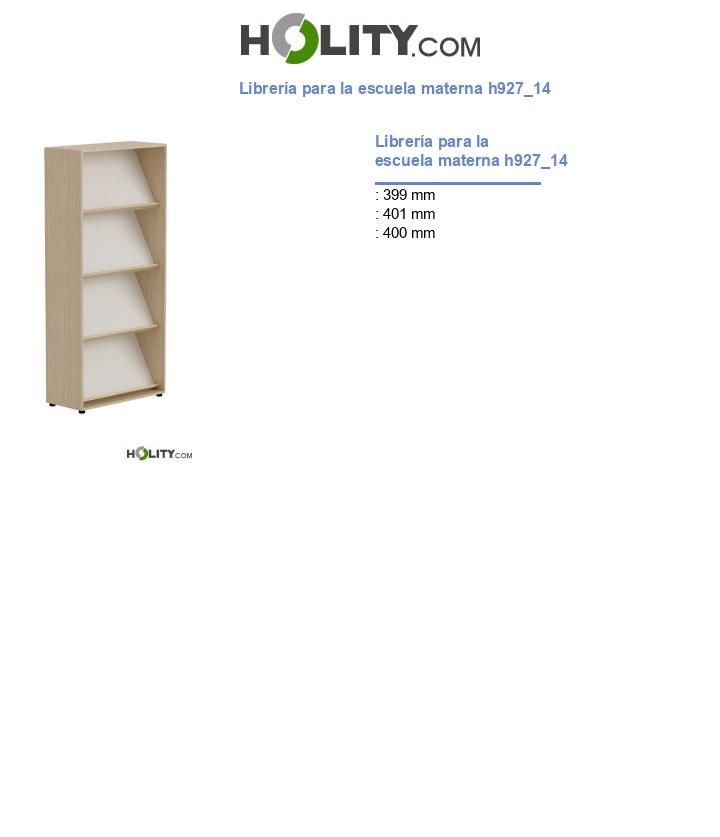 Librería para la escuela materna h927_14