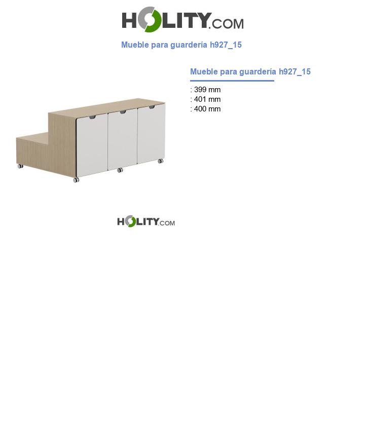 Mueble para guardería h927_15