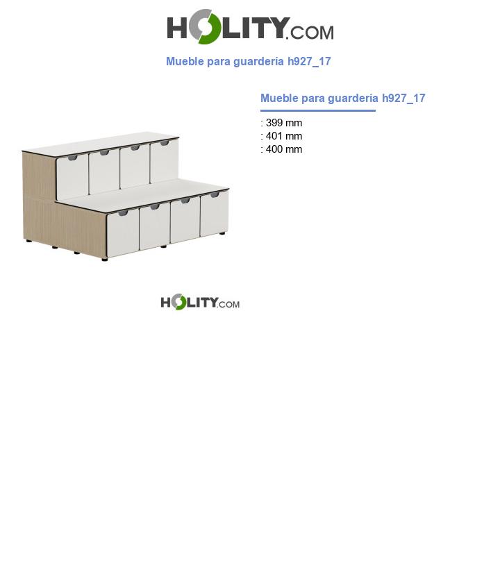 Mueble para guardería h927_17