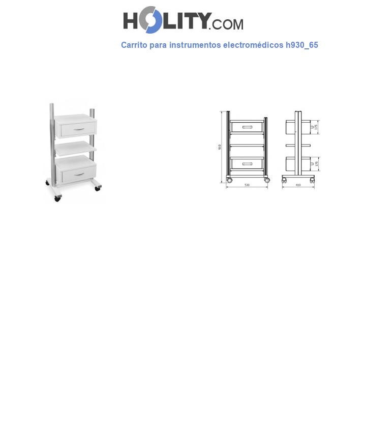 Carrito para instrumentos electromédicos h930_65