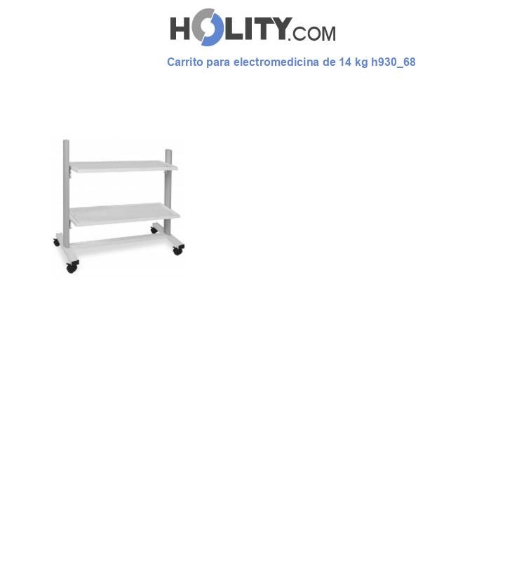 Carrito para electromedicina de 14 kg h930_68