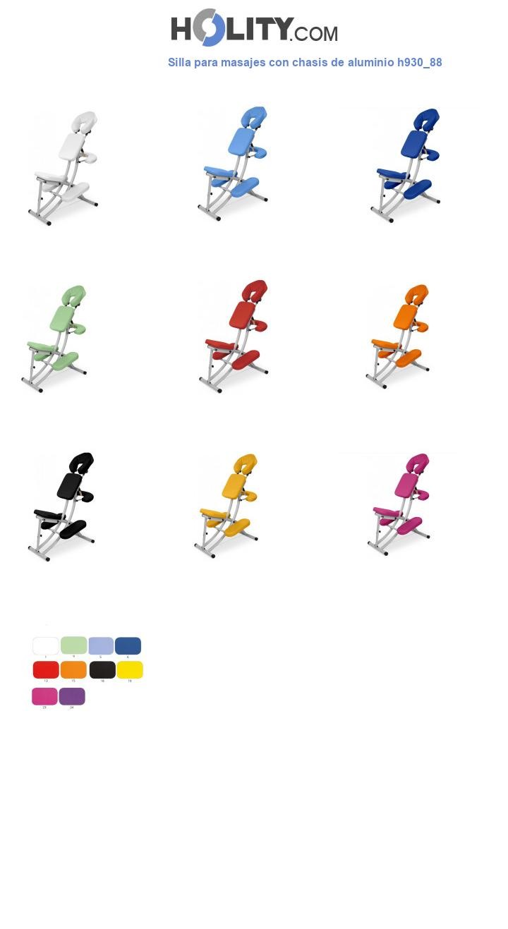Silla para masajes con chasis de aluminio h930_88
