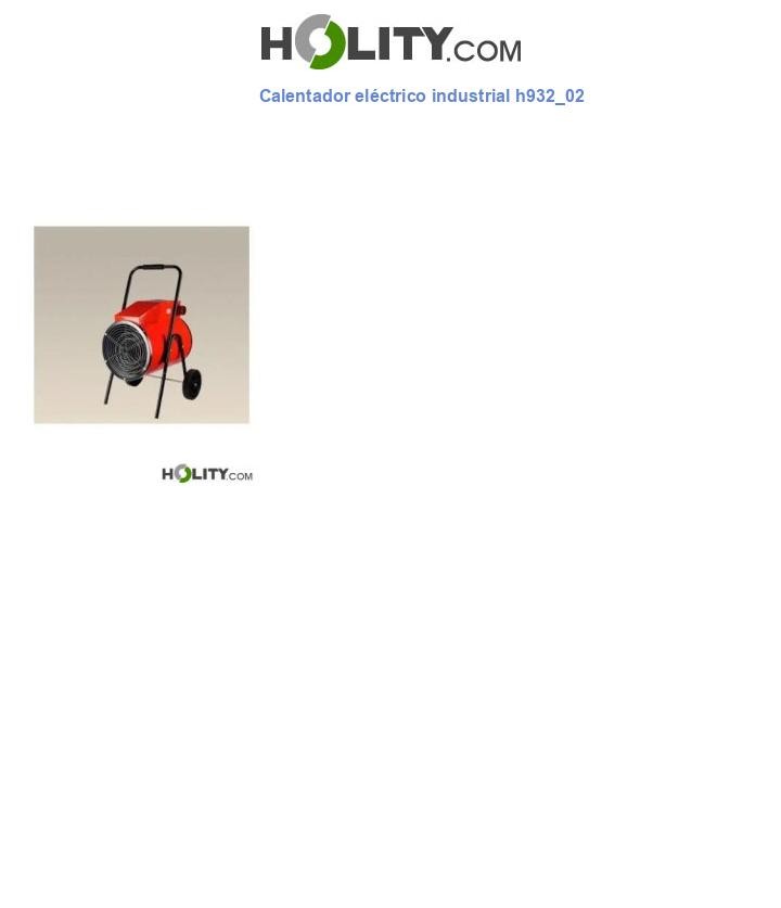 Calentador eléctrico industrial h932_02