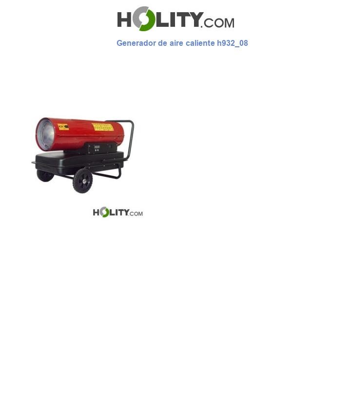 Generador de aire caliente h932_08