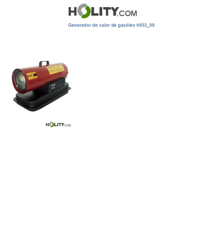 Generador de calor de gasóleo h932_09