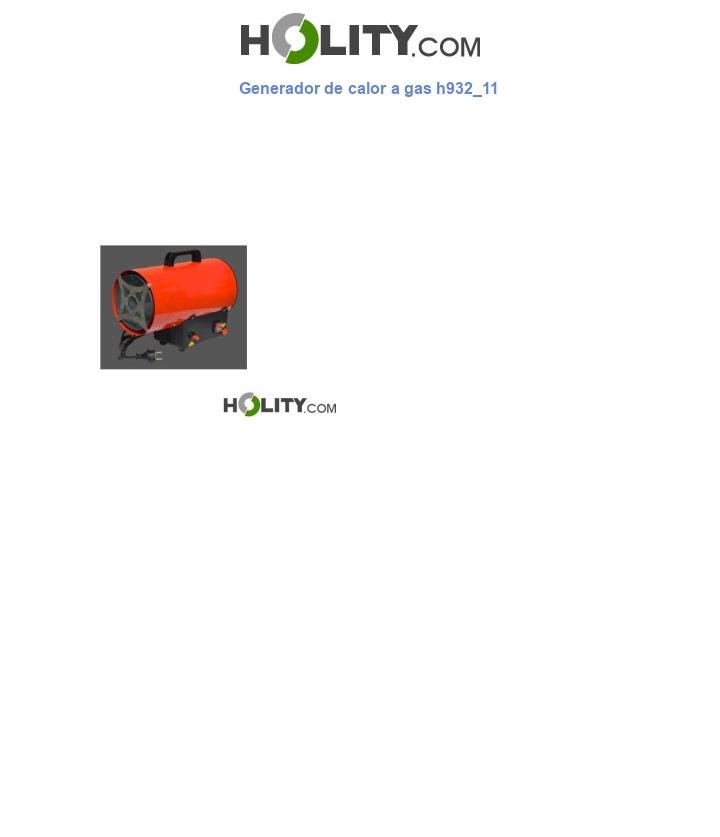 Generador de calor a gas h932_11