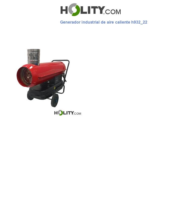 Generador industrial de aire caliente h932_22