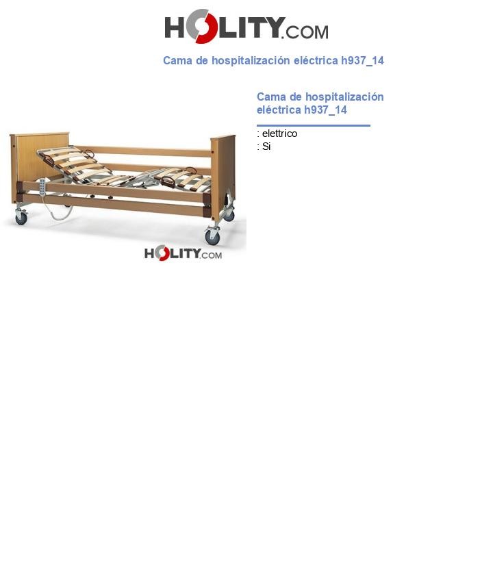 Cama de hospitalización eléctrica h937_14