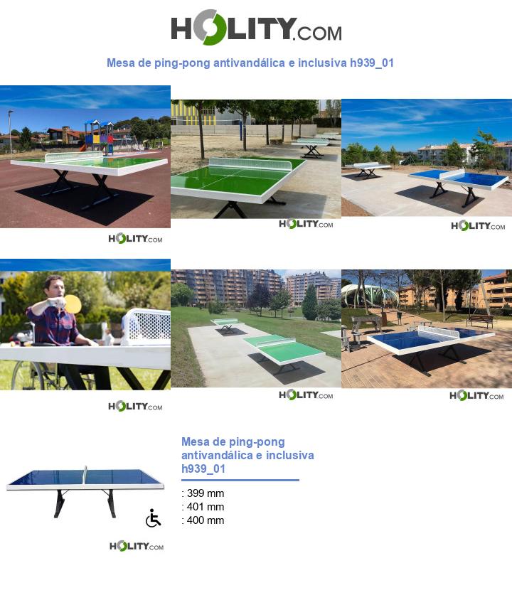 Mesa de ping-pong antivandálica e inclusiva h939_01