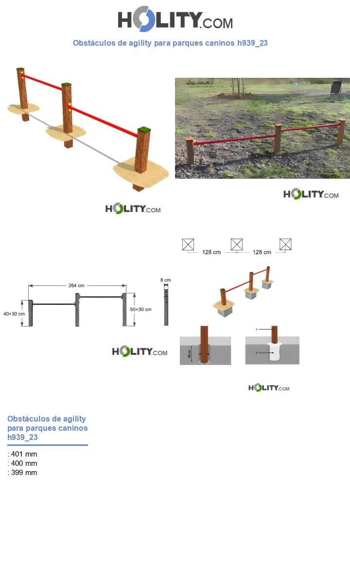 Obstáculos de agility para parques caninos h939_23