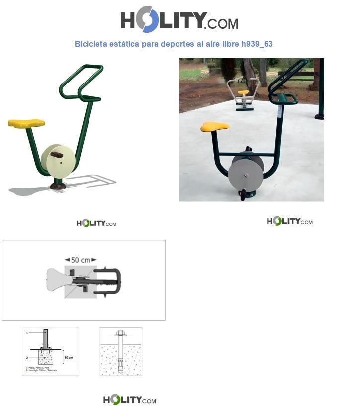 Bicicleta estática para deportes al aire libre h939_63