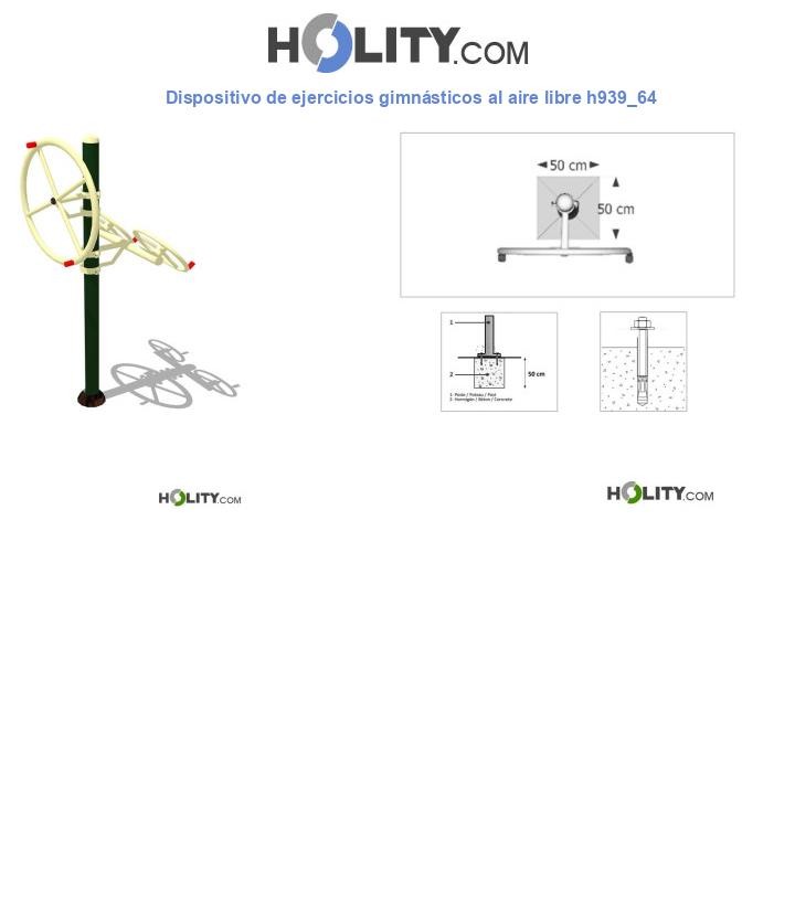 Dispositivo de ejercicios gimnásticos al aire libre h939_64