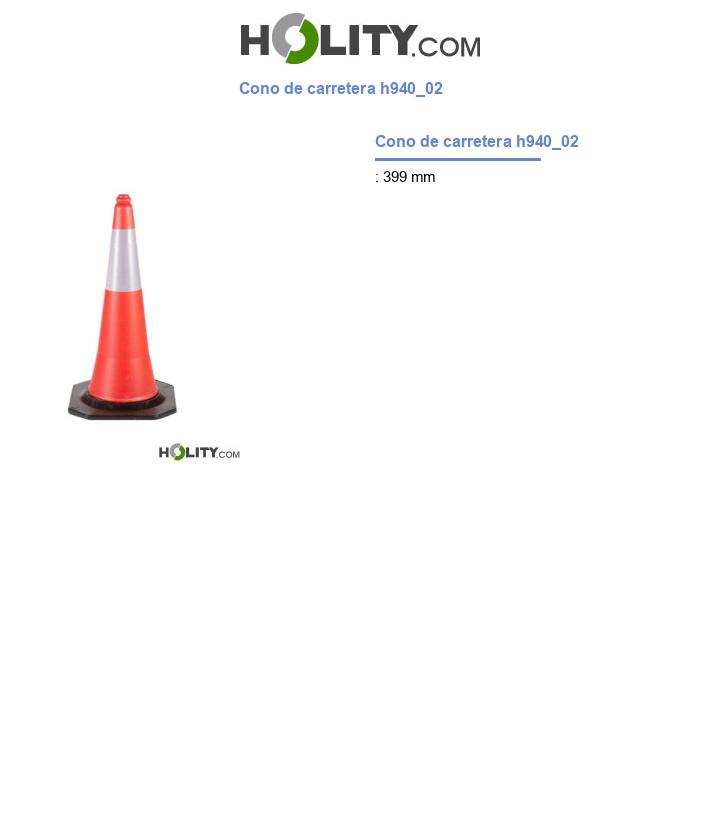 Cono de carretera h940_02