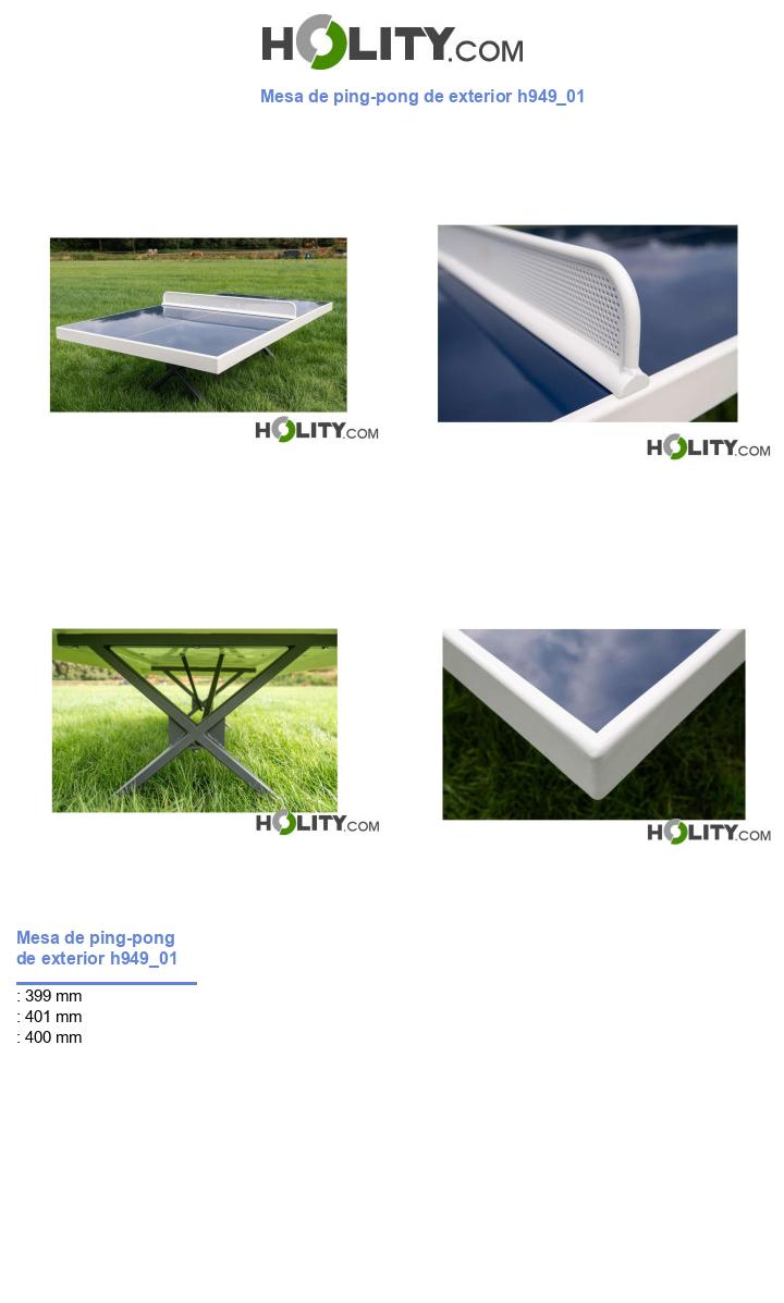 Mesa de ping-pong de exterior h949_01