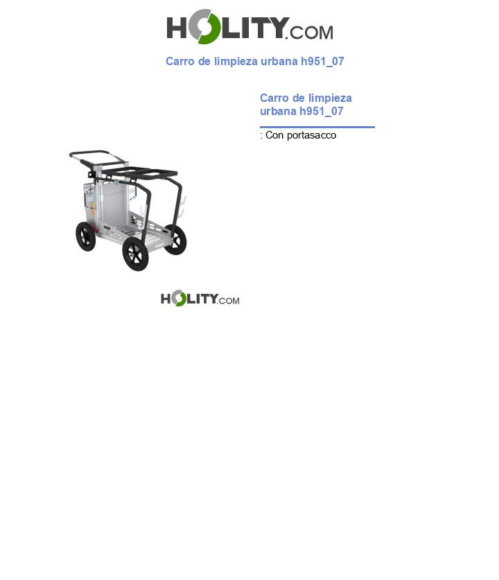 Carro de limpieza urbana h951_07