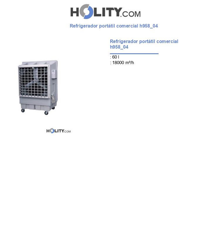 Refrigerador portátil comercial h958_04