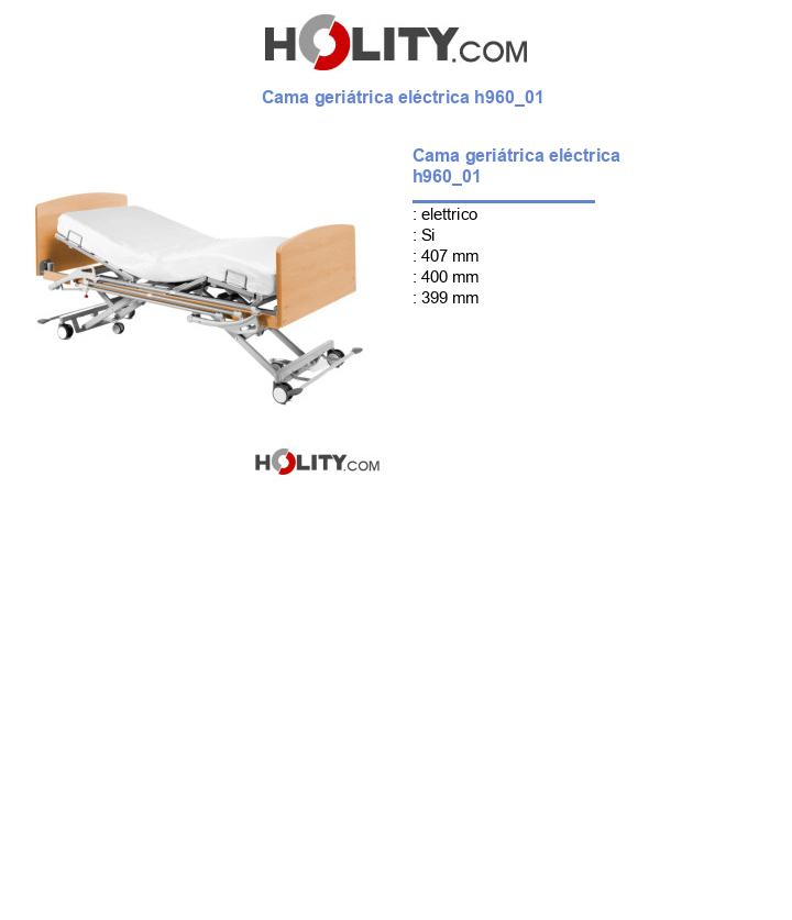 Cama geriátrica eléctrica h960_01