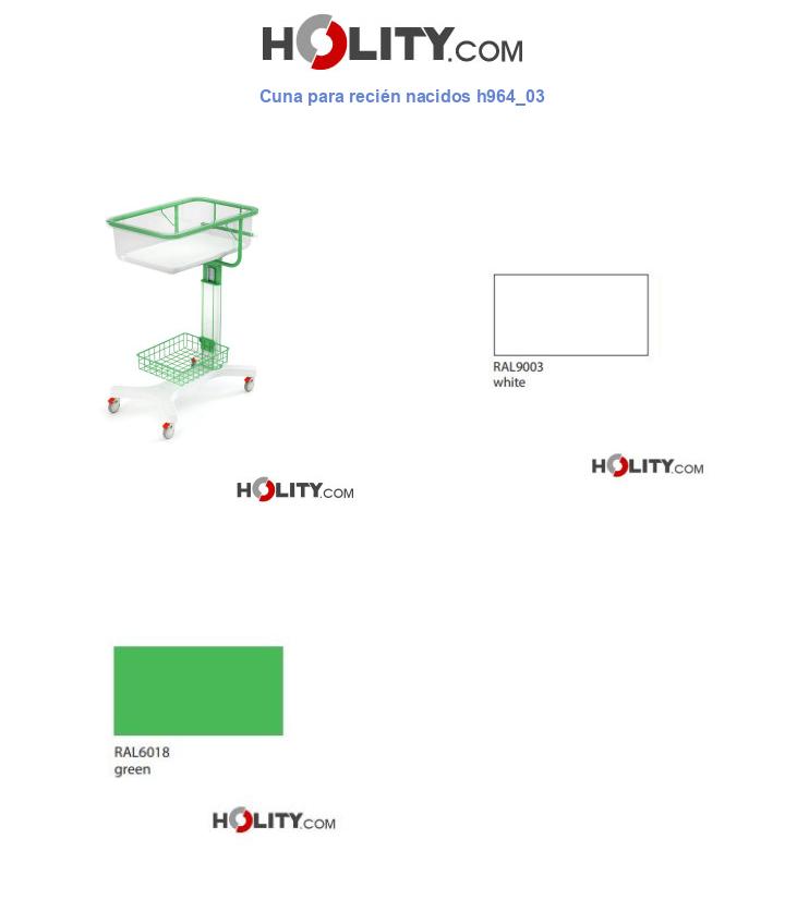Cuna para recién nacidos h964_03