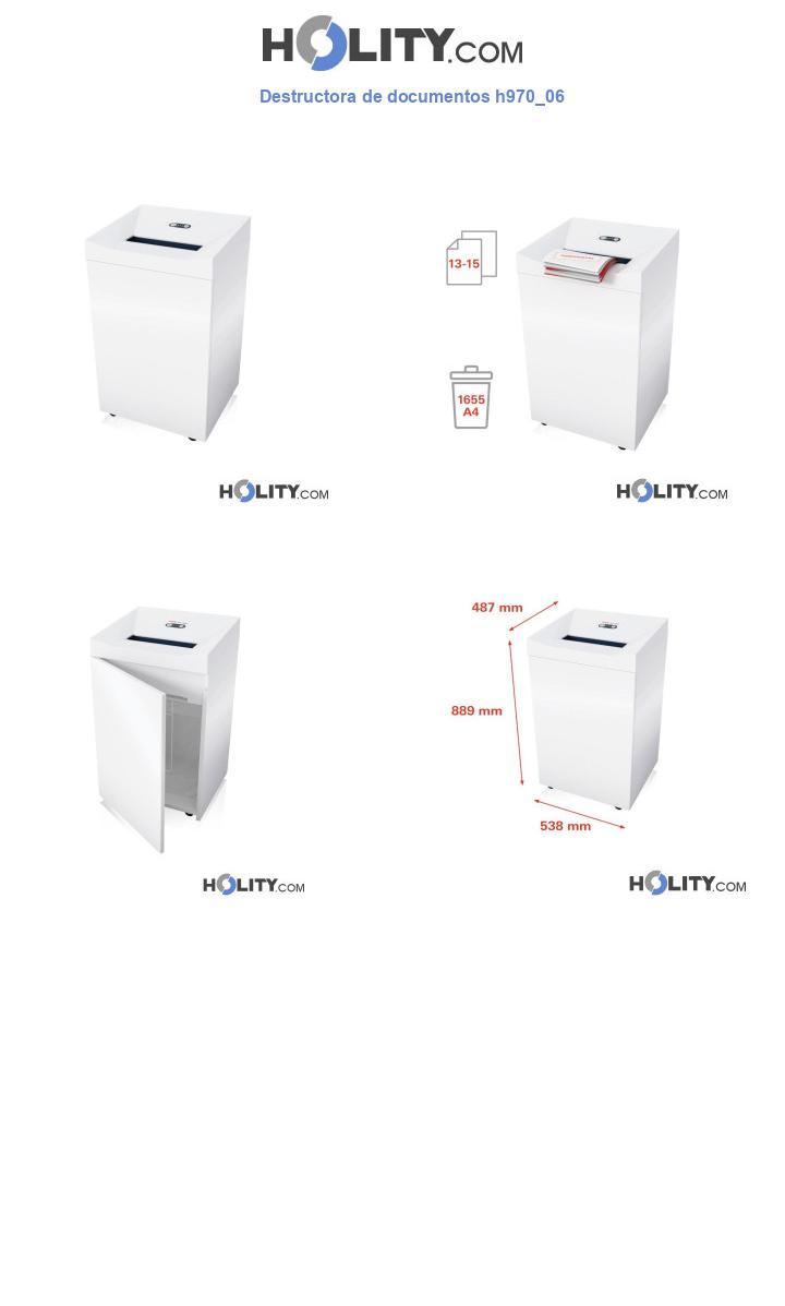 Destructora de documentos h970_06