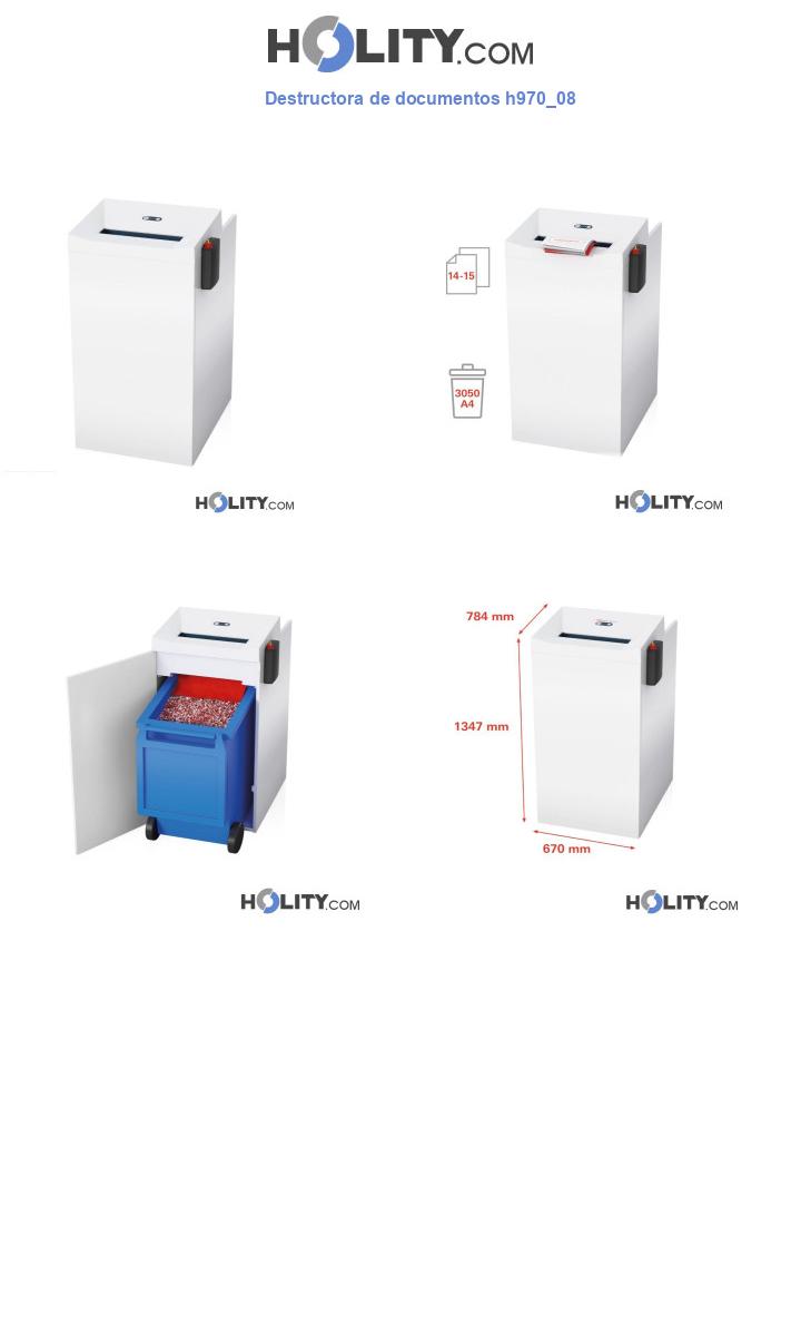 Destructora de documentos h970_08