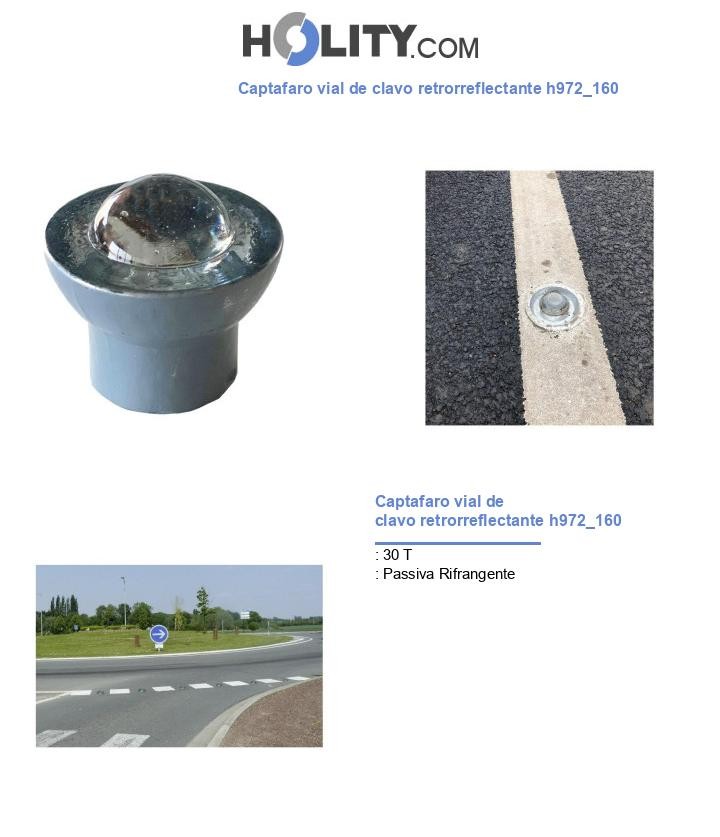 Captafaro vial de clavo retrorreflectante h972_160