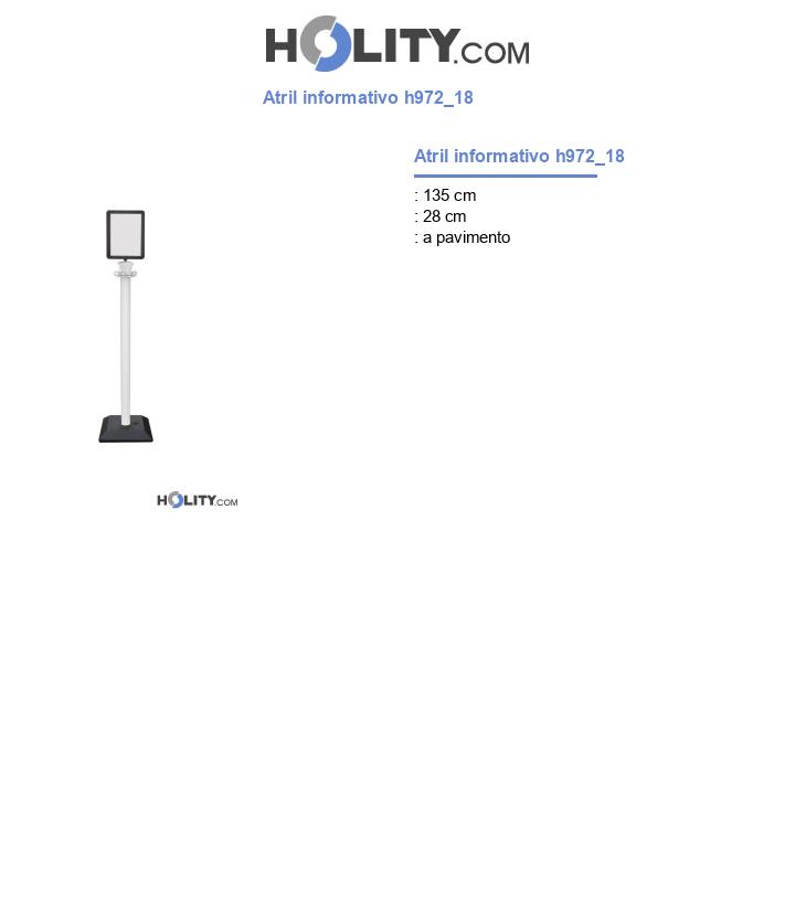 Atril informativo h972_18