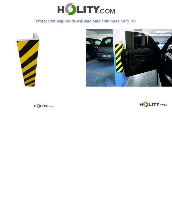 Protección angular de espuma para columnas h972_45